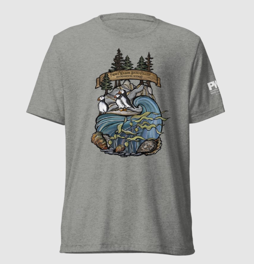 T-Shirt | Athletic Grey - Environmental Science Logo