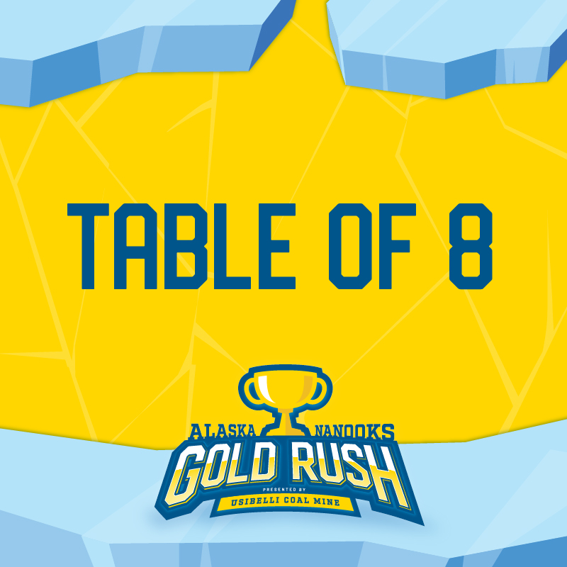 2026 Gold Rush Sponsor Table (8 Seats)