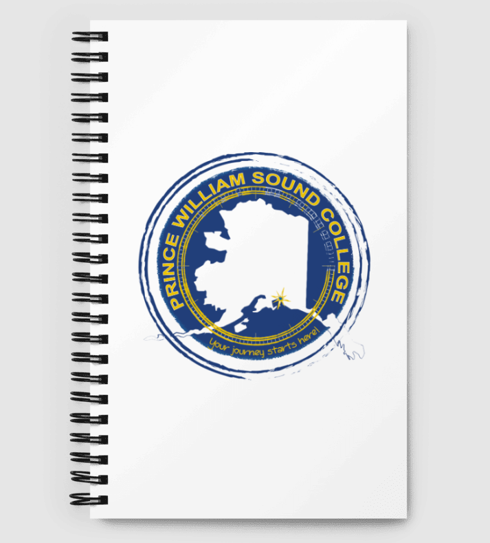 Spiral Notebook | Blue & Yellow PWSC Logo