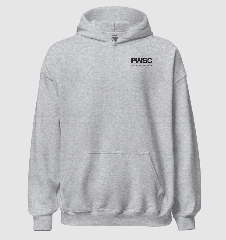 Unisex Hoodie | Sport Grey | Blue PWSC Logo