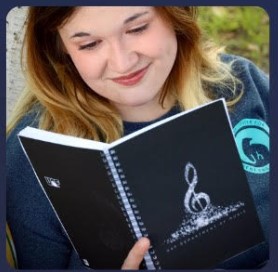 UAF Black Spiral Notebooks