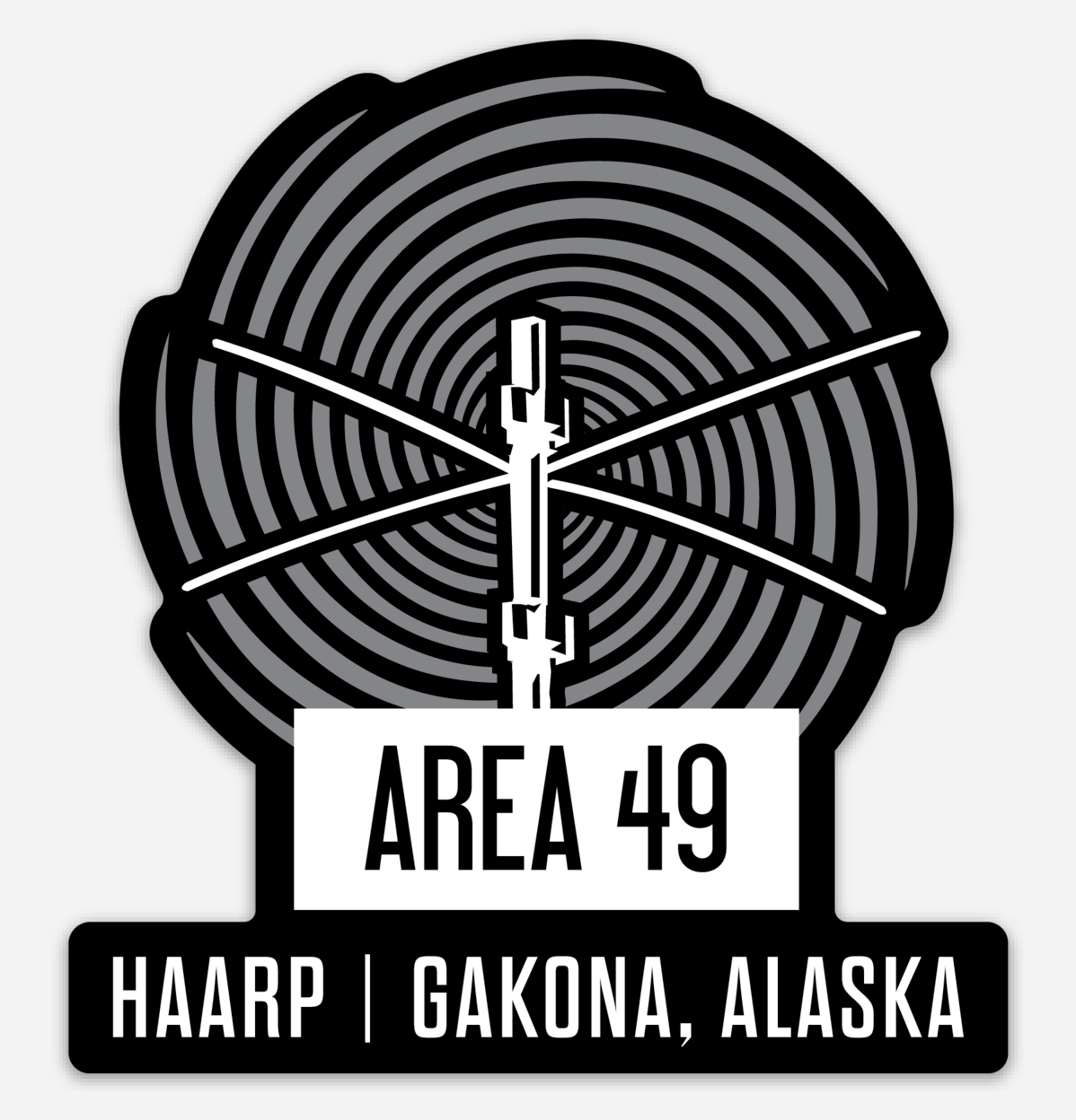 Area 49 Vinyl Sticker (4")