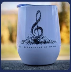UAF Music Wine Tumbler