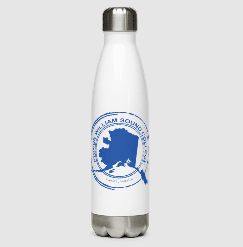 Stainless Steel Water Bottle | Blue PWSC Logo