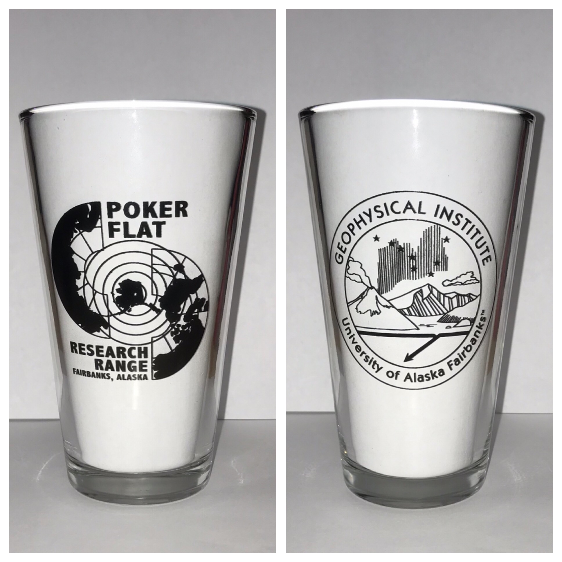 Pint Glass – Poker Flat Research Range